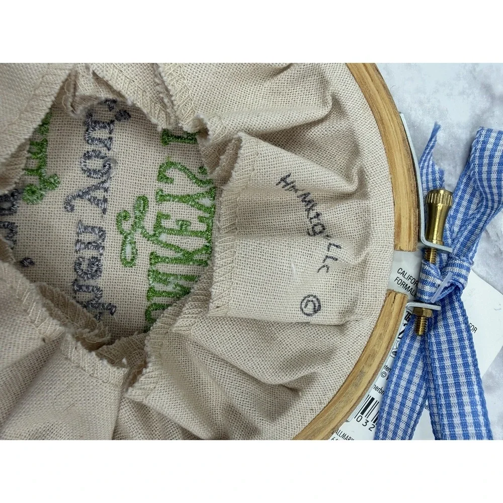 Wizard of Oz WINGED MONKEYS Embroidery Hoop Wall Hanging by Hallmark